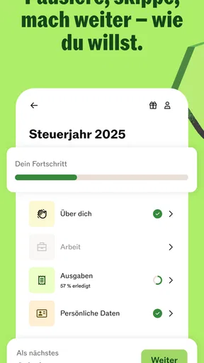 Taxfix: Online Steuererklärung