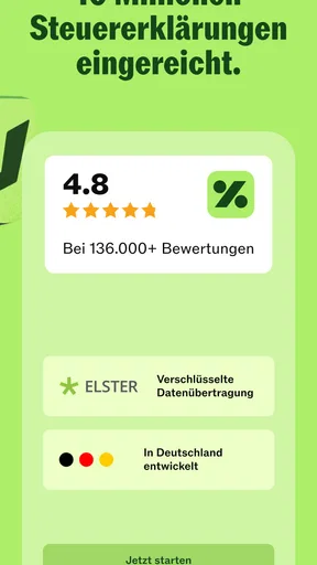 Taxfix: Online Steuererklärung