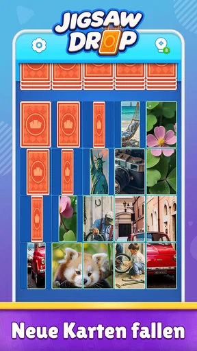 Jigsaw Drop: Solitaire Rätsel