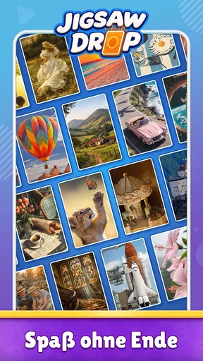 Jigsaw Drop: Solitaire Rätsel