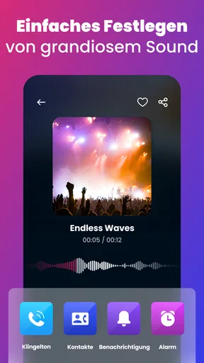 Klingelton Lieder für Android