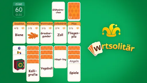 Wortsolitär: Associate Words