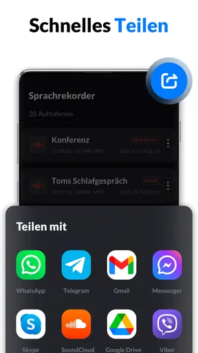 Diktiergerät & Sprachmemos