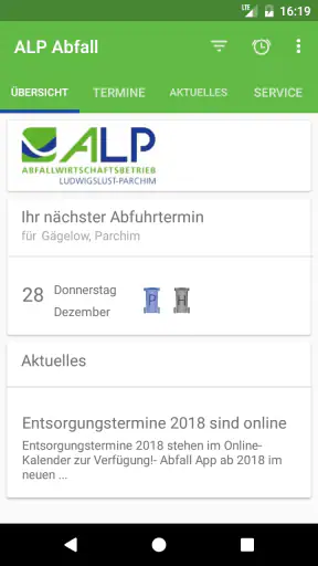 ALP Abfall
