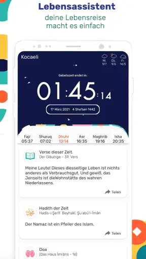 Azan Time Pro – Gebetszeiten