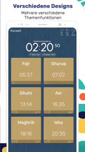 Azan Time Pro – Gebetszeiten