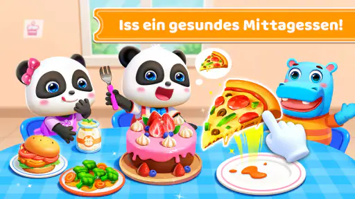 Baby Pandas Schulbus
