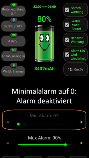 Batteriealarm PRO