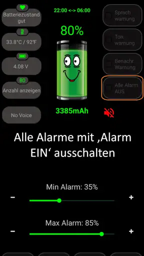 Batteriealarm PRO