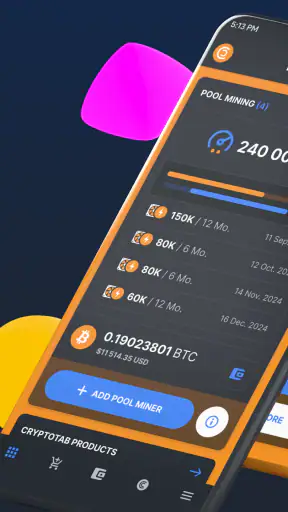 CT Pool: Krypto Mining App