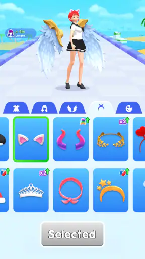 Dancing Hair: Ankleiden