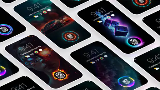 Fingerprint Live Animation App