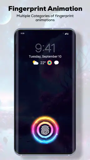 Fingerprint Live Animation App