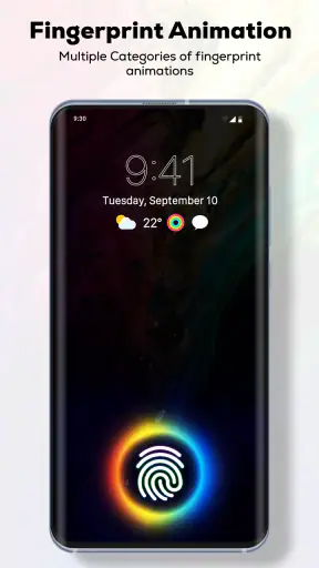 Fingerprint Live Animation App
