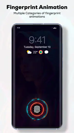 Fingerprint Live Animation App
