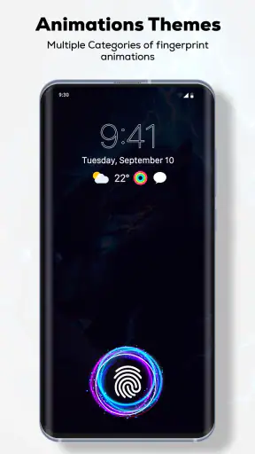 Fingerprint Live Animation App