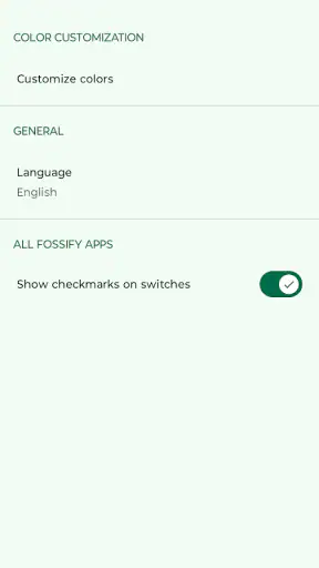 Fossify Thank You