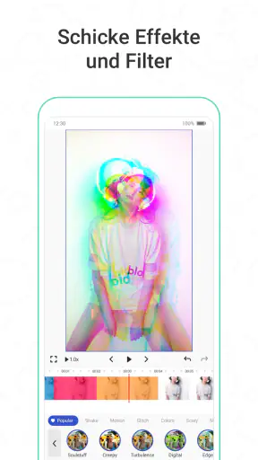 Funimate Videobearbeitung App