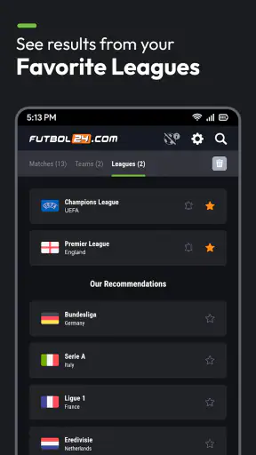 Futbol24 Fußball Livescore App