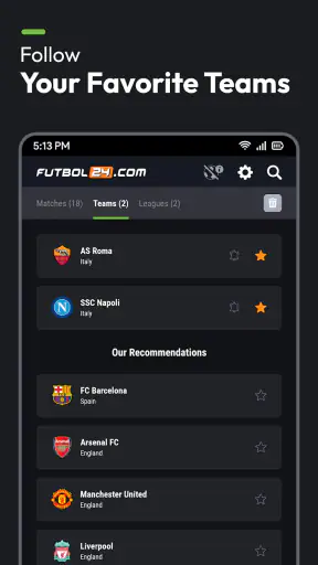 Futbol24 Fußball Livescore App