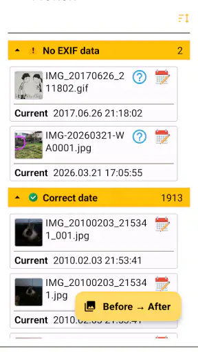 Image & Video Date Fixer