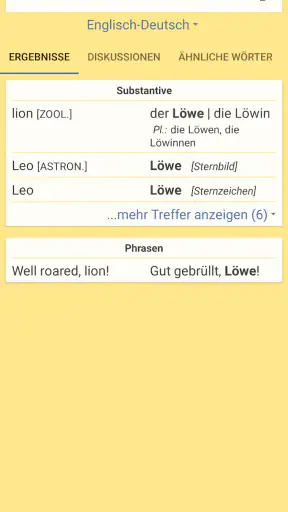LEO Wörterbuch