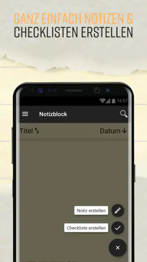 Notizblock - Mit Checklisten