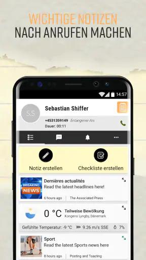 Notizblock - Mit Checklisten