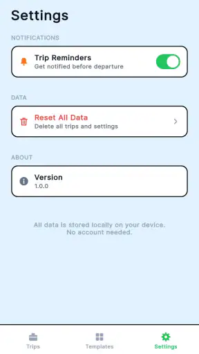 Pack Trip Checker