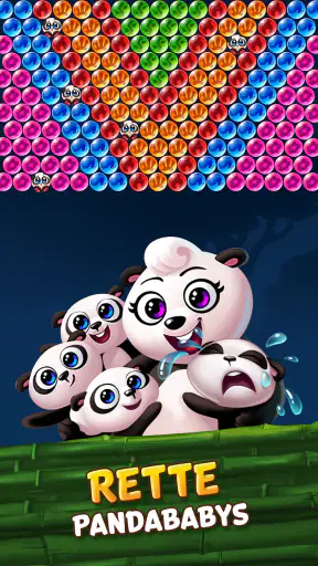 Panda Pop! Tolles Bubble-Spiel