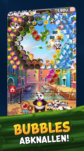 Panda Pop! Tolles Bubble-Spiel