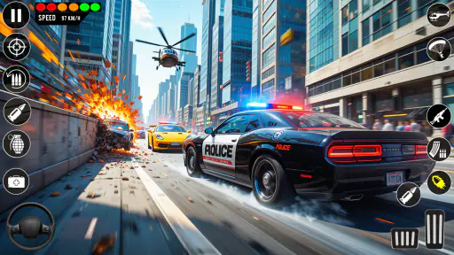 Polizeijagd-Simulator