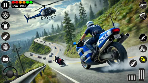 Polizeijagd-Simulator