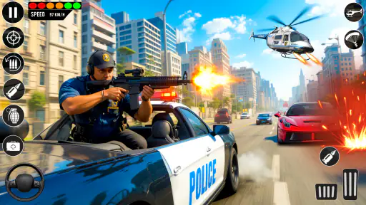 Polizeijagd-Simulator