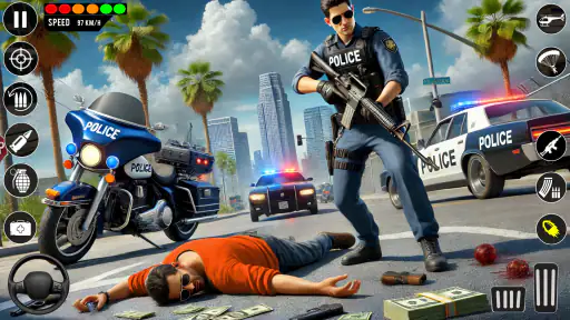 Polizeijagd-Simulator