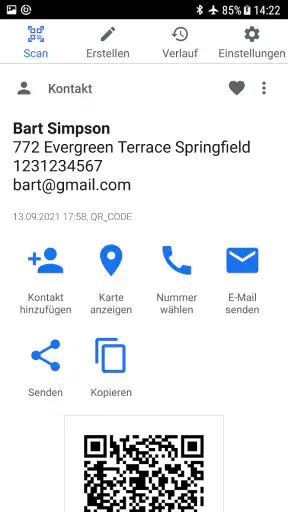 QR & Barcode Scanner (Deutsch)