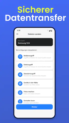 SmartSwitch – Daten übertragen