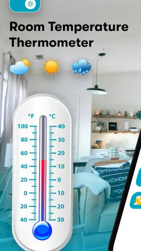 Raumtemperatur-Thermometer
