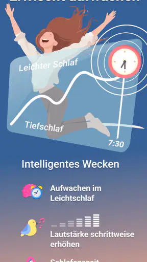 Sleep as Android: Schlafzyklen
