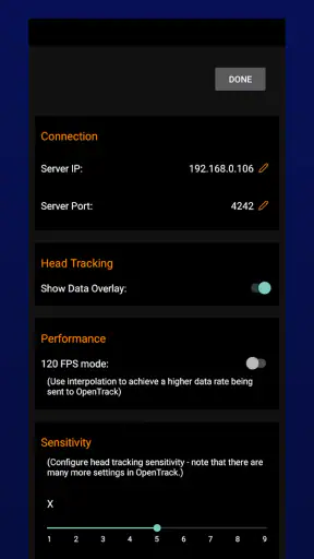 SmoothTrack: Head Tracker