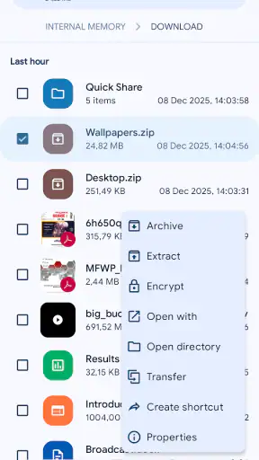 Solid Explorer Dateimanager