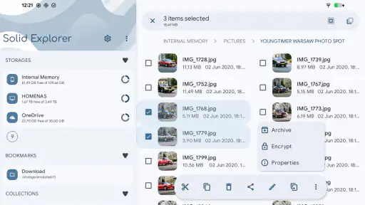 Solid Explorer Dateimanager