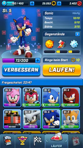 Sonic Forces: PvP-Rennen