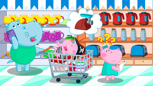 Supermarkt: Einkaufs spiele