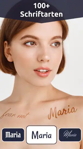 Tätowiere meinen Namen Foto
