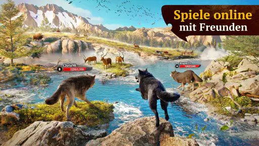The Wolf: Tierspiele MMORPG