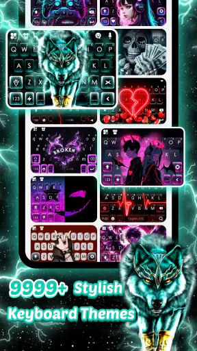 Thunder Neon Wolf Themen