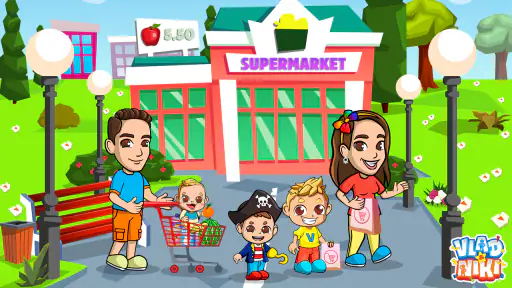 Vlad & Niki Supermarkt Spiel