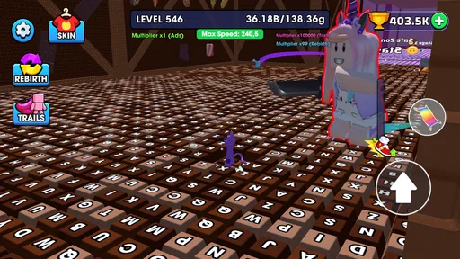 Keyboard Escape: Speed Parkour