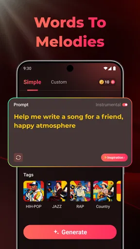 SongAI - AI Music Generator